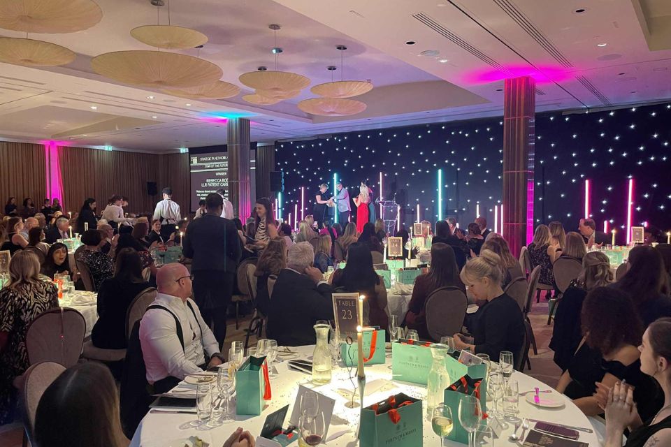 The Strategic Network Awards night gets underway with Sarah Howson and Marianne Whitlock on stage